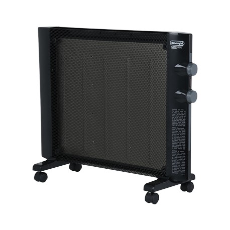 CALEFACTOR PORTÁTIL ELÉCTRICO DE PANEL COLOR NEGRO-TodoenunSitio-