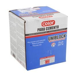 COLOR PARA CEMENTO UNIBLOCK NEGRO 1 KG-TodoenunSitio-