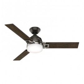 VENTILADOR DE TECHO HUNTER LEONI 48IN CON LUZ-TodoenunSitio-HUNTER