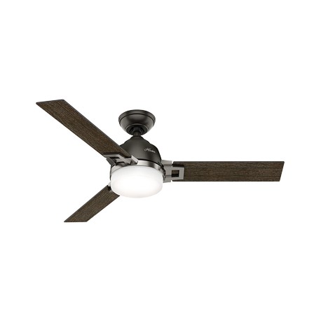 VENTILADOR DE TECHO HUNTER LEONI 48IN CON LUZ-TodoenunSitio-HUNTER