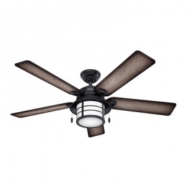 VENTILADOR DE TECHO HUNTER KEY BISCAYNE 54IN CON L-TodoenunSitio-HUNTER