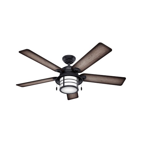 VENTILADOR DE TECHO HUNTER KEY BISCAYNE 54IN CON L-TodoenunSitio-HUNTER