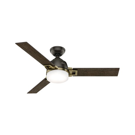 VENTILADOR DE TECHO HUNTER LEONI 48IN CON LUZ-TodoenunSitio-HUNTER