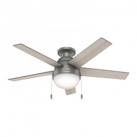 VENTILADOR DE TECHO HUNTER ANSLEE 46IN CON LUZ-TodoenunSitio-HUNTER