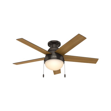 VENTILADOR DE TECHO HUNTER ANSLEE 46IN CON LUZ-TodoenunSitio-HUNTER