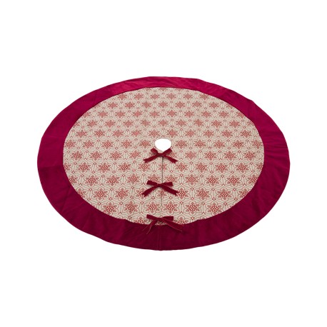 PIE DE ÁRBOL NAVIDEÑO NOCHE BUENAS 1.32 M BEIGE-TodoenunSitio-HOME ACCENTS HOLIDAY