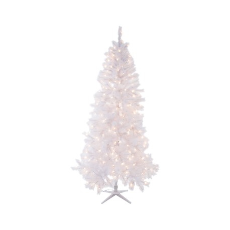 ÁRBOL NAVIDEÑO ARTIFICIAL ILUMINADO 350 LUCES CARIBBEAN 2.29 M BLANCO-TodoenunSitio-HOME ACCENTS HOLIDAY