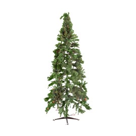 ÁRBOL NAVIDEÑO ARTIFICIAL ILUMINADO 550 LUCES ALEXANDER 2.74 M VERDE-TodoenunSitio-