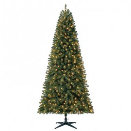 ÁRBOL NAVIDEÑO ARTIFICIAL ILUMINADO 450 LUCES GRAN DUCHESS 2.74 M VERDE-TodoenunSitio-