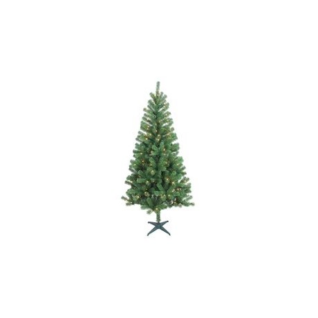 ÁRBOL NAVIDEÑO ARTIFICIAL ILUMINADO 150 LUCES LAUDERDALE 1.82 M VERDE-TodoenunSitio-HOME ACCENTS HOLIDAY