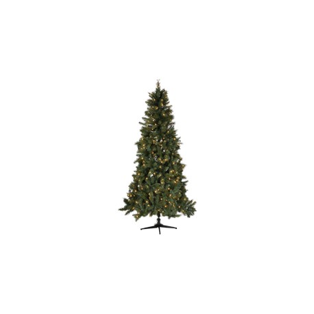 ÁRBOL NAVIDEÑO ARTIFICIAL ILUMINADO 300 LUCES WESLEY 2.29 M VERDE-TodoenunSitio-HOME ACCENTS HOLIDAY
