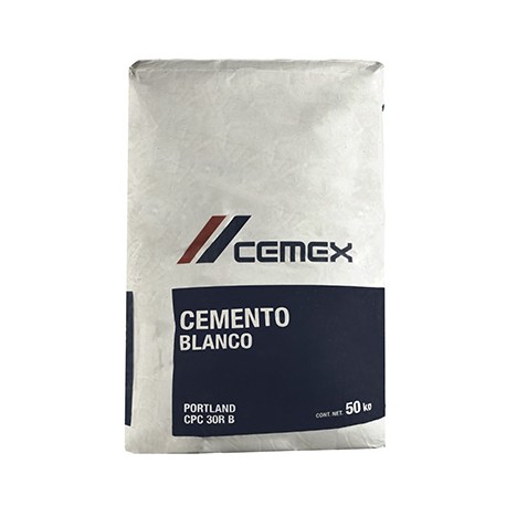 CEMENTO PORTLAND BLANCO 50 KG-TodoenunSitio-CEMEX