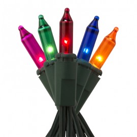 SERIE DE LUCES PARA ÁRBOL DE NAVIDAD 100 LUCES MULTICOLOR-TodoenunSitio-HOME ACCENTS HOLIDAY