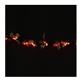 GUIRNALDA ILUMINADA LED G14 60 LUCES ROJO-TodoenunSitio-HOME ACCENTS HOLIDAY