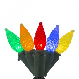 SERIE DE LUCES LED PARA ÁRBOL DE NAVIDAD C3 100 LUCES BLANCO/MULTICOLOR-TodoenunSitio-HOME ACCENTS HOLIDAY