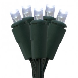 SERIE DE LUCES LED PARA ÁRBOL DE NAVIDAD MICRO 60 LUCES BLANCO-TodoenunSitio-HOME ACCENTS HOLIDAY