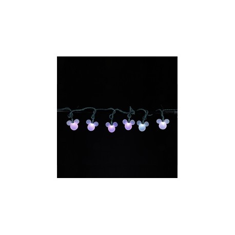 SERIE DE LUCES PARA ÁRBOL DE NAVIDAD DISNEY 24 LUCES BLANCO-TodoenunSitio-