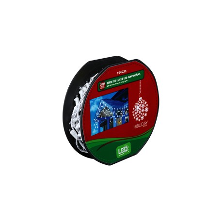 SERIE DE LUCES LED LLUVIA 200 LUCES BLANCO-TodoenunSitio-HOME ACCENTS HOLIDAY
