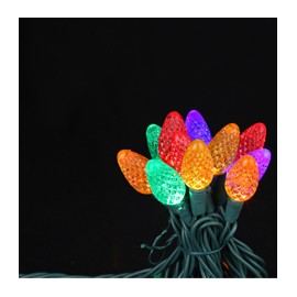 SERIE DE LUCES LED PARA ÁRBOL DE NAVIDAD C6 150 LUCES MULTICOLOR-TodoenunSitio-HOME ACCENTS HOLIDAY