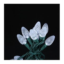 SERIE DE LUCES LED PARA ÁRBOL DE NAVIDAD C6 150 LUCES BLANCO-TodoenunSitio-HOME ACCENTS HOLIDAY