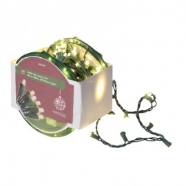 SERIE DE LUCES LED PARA ÁRBOL DE NAVIDAD DOMO 150 LUCES BLANCO-TodoenunSitio-