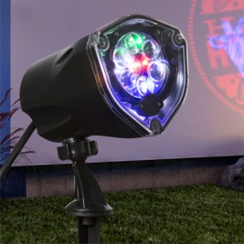 PROYECTOR NAVIDEÑO LED HAPPY HOLIDAYS-TodoenunSitio-