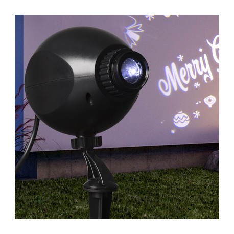 PROYECTOR NAVIDEÑO LED TIRAS PALABRAS-TodoenunSitio-