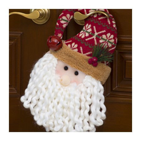 PELUCHE NAVIDEÑO PARA PUERTA SANTA / MONO DE NIEVE 35 CM-TodoenunSitio-HOME ACCENTS HOLIDAY