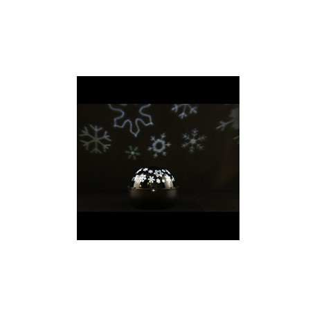 PROYECTOR DE MESA COPOS DE NIEVE BLANCO-TodoenunSitio-