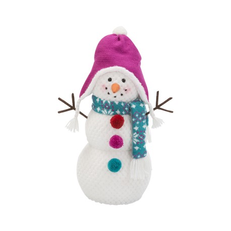 PELUCHE NAVIDEÑO MONO DE NIEVE NOVELTY 41 CM VARIOS MODELOS-TodoenunSitio-