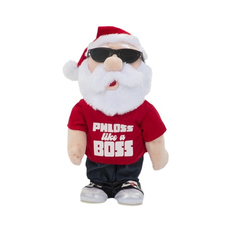 PELUCHE ANIMADO NAVIDEÑO SANTA CLAUS BAILARÍN-TodoenunSitio-
