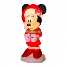 MINNIE NAVIDEÑA ILUMINADA 57 CM-TodoenunSitio-