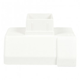 ÁNGULO EXTERIOR / FIN CON SALIDA BLANCO 4 PULGADAS-TodoenunSitio-Euramax