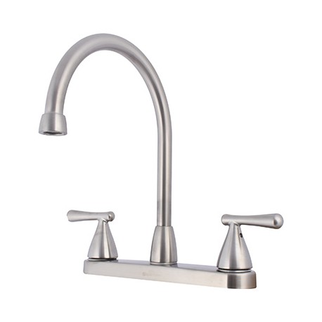 LLAVE MEZCLADORA PARA COCINA HIGHLAND DE 8 PULGADAS SEMI BRILLANTE GLACIER BAY-TodoenunSitio-GLACIER BAY