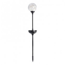 LÁMPARA SOLAR DE ESTACA LUZ BLANCA LED .06 W-TodoenunSitio-HAMPTON BAY