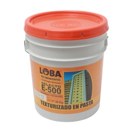 TEXTURIZADO E500 GRIS 30 KG-TodoenunSitio-LOBA