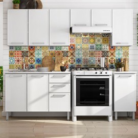 COCINA BERTOLINI VERONA 2.40 M BLANCA-TodoenunSitio-BERTOLINI