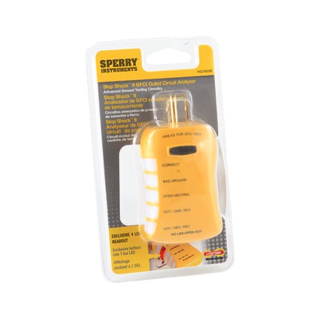 PROBADOR DE CONTACTOS TIERRA Y GFCI-TodoenunSitio-