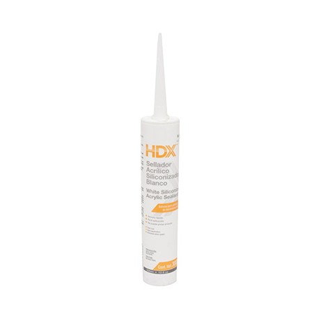 SELLADOR ACRÍLICO SILICONIZADO BLANCO 300 ML-TodoenunSitio-HDX