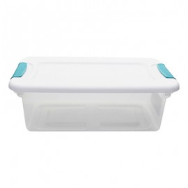 CAJA DE PLASTICO 5.7 L TRANSPARENTE-TodoenunSitio-STERILITE