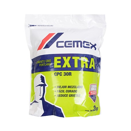 CEMENTO PORTLAND COMPUESTO GRIS 2 KG-TodoenunSitio-CEMEX