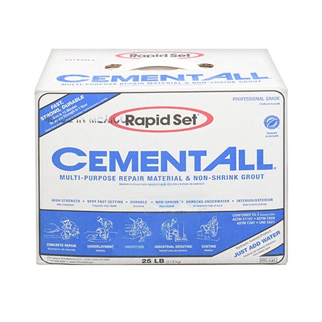MATERIAL MULTIUSOS PARA REPARACIONES DE CONCRETO GRIS 11.3 KG-TodoenunSitio-RAPID SET