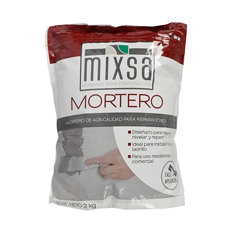 MORTERO GRIS DE 2 KG-TodoenunSitio-MIXSA