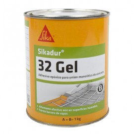 ADHESIVO EPÓXICO 32 GEL DE 1 KG GRIS-TodoenunSitio-SILKADUR