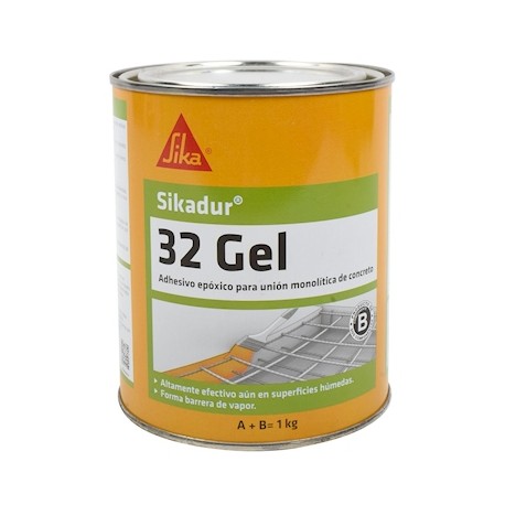 ADHESIVO EPÓXICO 32 GEL DE 1 KG GRIS-TodoenunSitio-SILKADUR