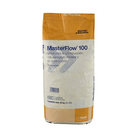 GROUT MASTERFLOW 100 SACO 25 KG-TodoenunSitio-THERMOTEK