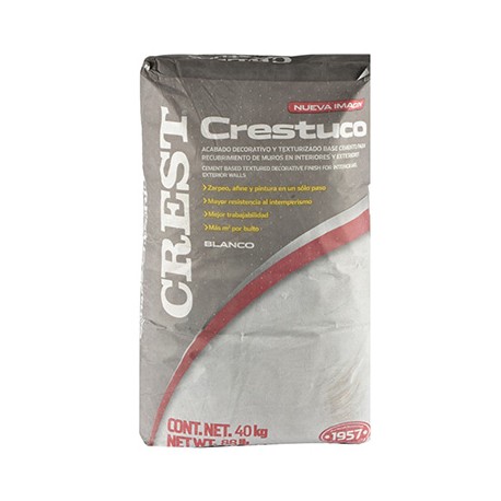 RECUBRIMIENTO CRESTUCO BLANCO DE 40 KG-TodoenunSitio-CREST