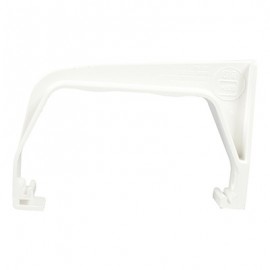 GANCHO EXTERIOR BLANCO DE 4 PULGADAS-TodoenunSitio-Euramax