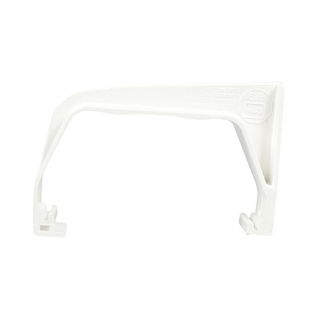 GANCHO EXTERIOR BLANCO DE 4 PULGADAS-TodoenunSitio-Euramax