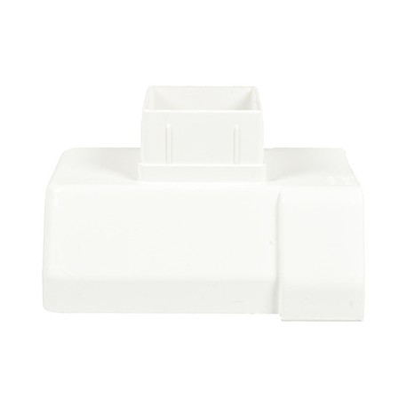 ÁNGULO EXTERIOR / FIN CON SALIDA BLANCO 4 PULGADAS-TodoenunSitio-Euramax